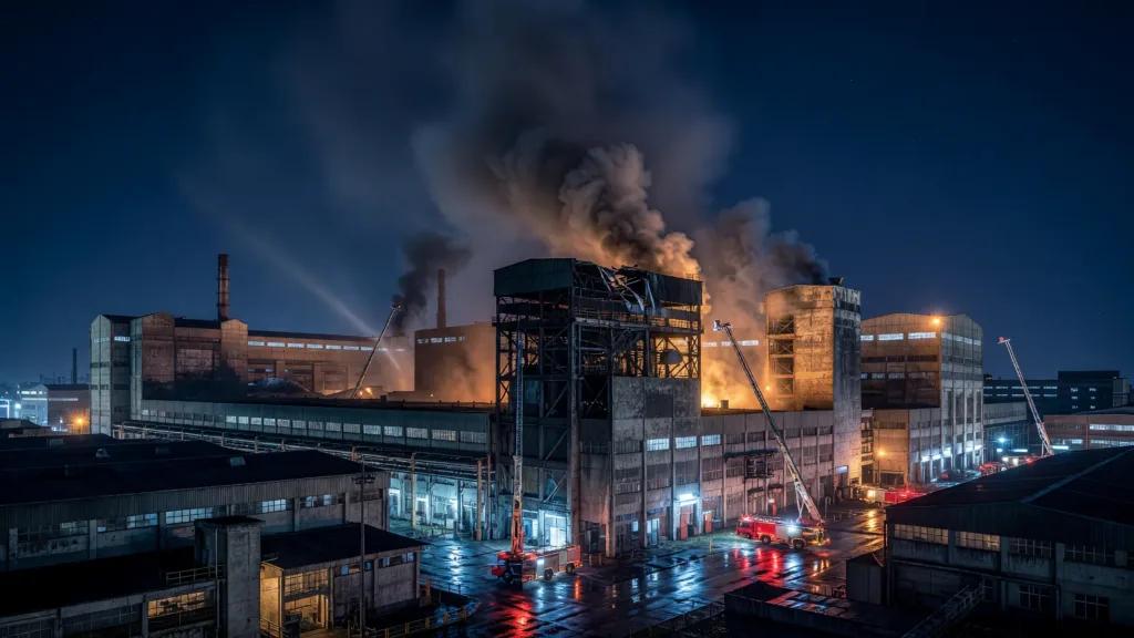 Chine : 28 morts dans l'incendie d'une usine de chaussures à Jinjiang