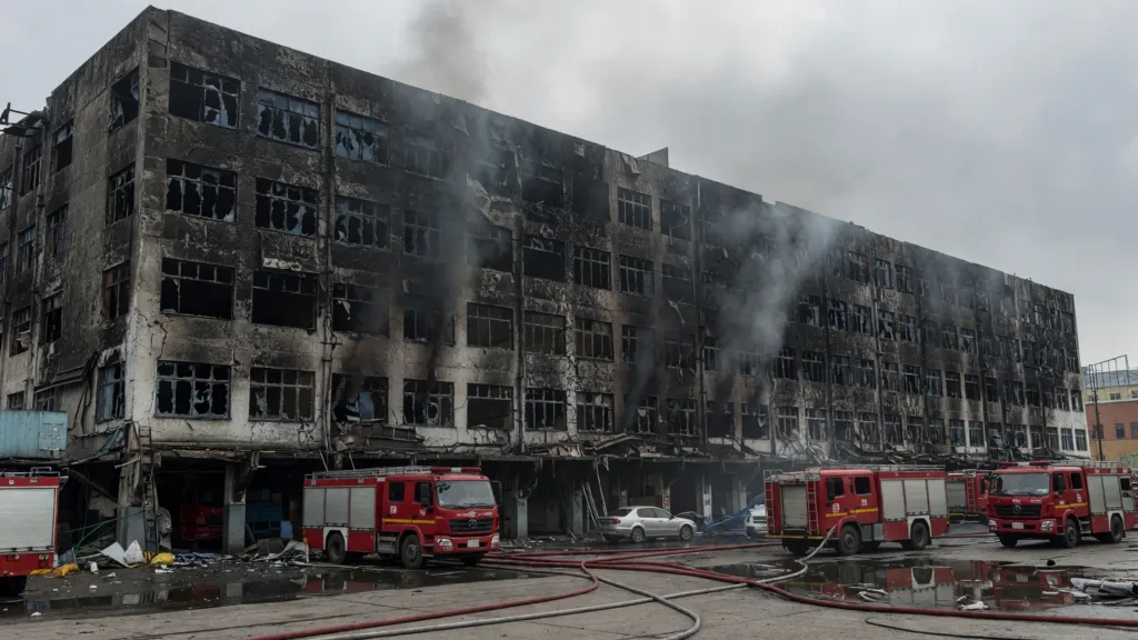 Chine : au moins 28 morts dans l'incendie d'une usine de chaussures