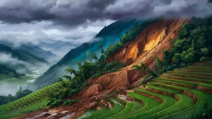 Chine : glissement de terrain et inondations font au moins 18 morts