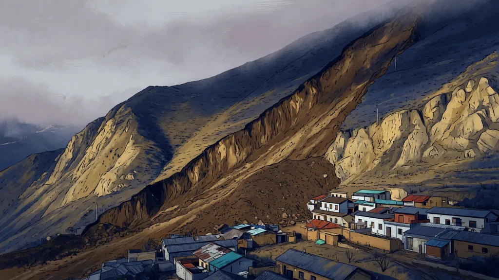 Chine : le glissement de terrain du Gansu fait 21 morts