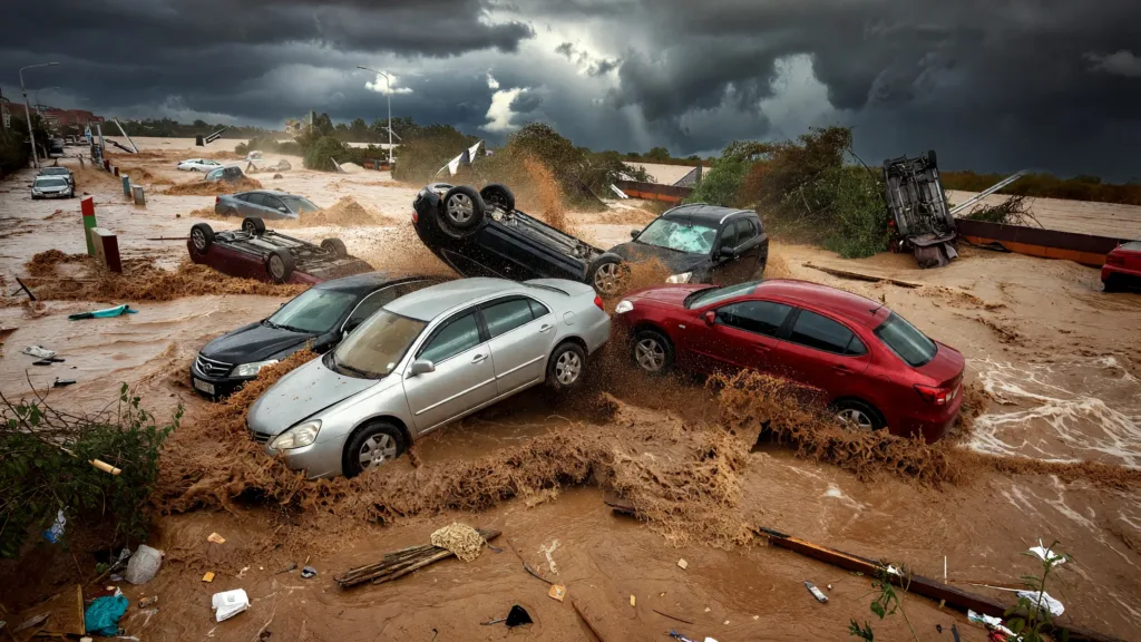 Chine : le typhon Bavi provoque des inondations massives dans le Hebei