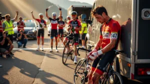 Chris Harper abandonne le Tour après une chute au Puy Mary