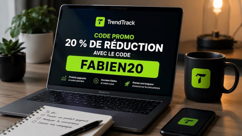 Interface de veille e-commerce TrendTrack