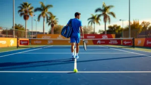 Corentin Moutet face à Brooksby à Los Cabos