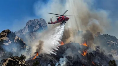 Corte : 127 personnes évacuées du camping de Tuani à cause de l'incendie
