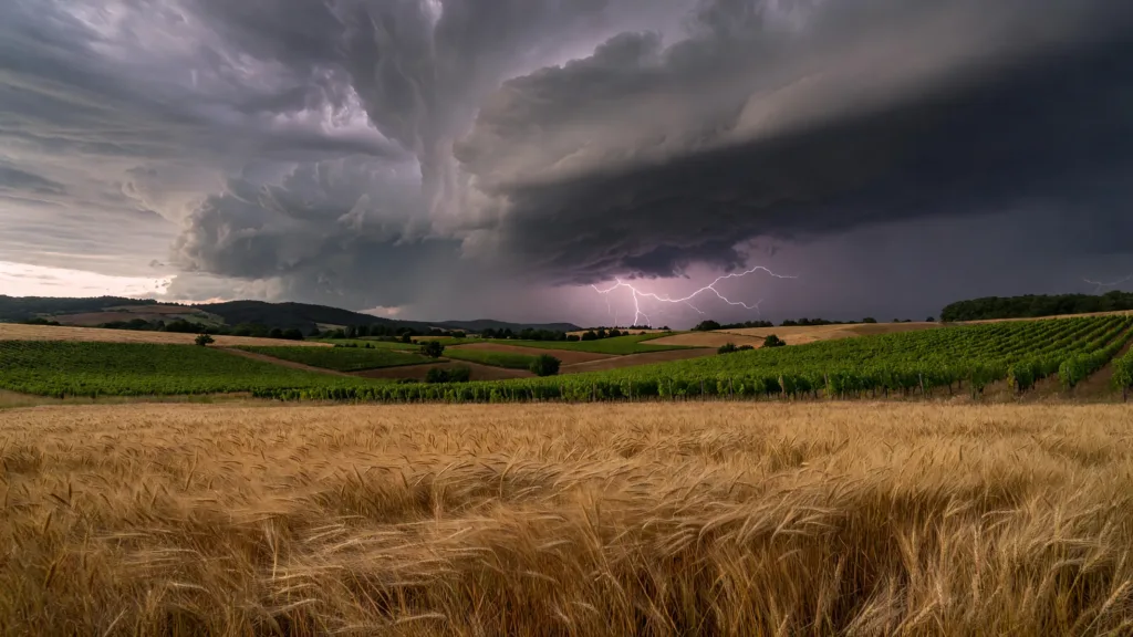 Côte-d'Or : vigilance jaune orages ce vendredi, rafales jusqu'à 100 km/h