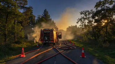 Coulongé : feu de forêt dans le sud-Sarthe, 50 pompiers mobilisés
