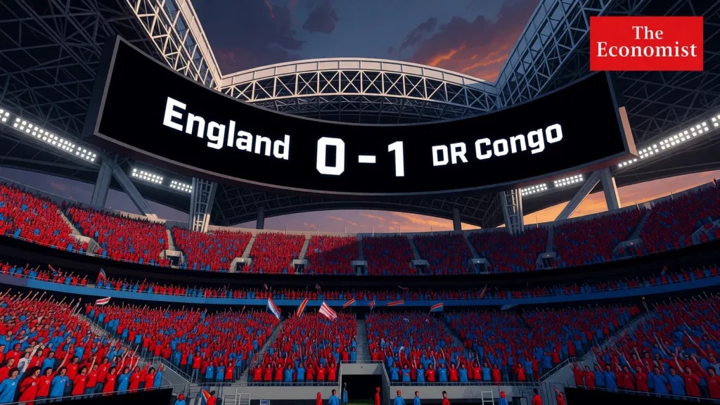 Coupe du monde 2026 : la RDC mène 1-0 face à l'Angleterre à la mi-temps