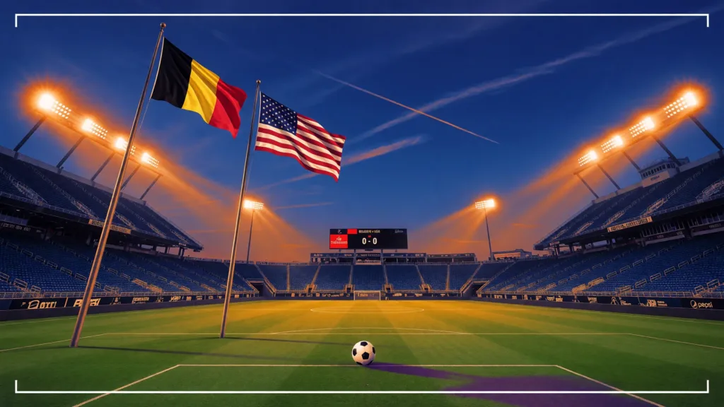 Coupe du monde : la Belgique élimine les États-Unis 4-1, en polémique