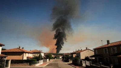 Craponne : un bus TCL prend feu chemin de la Tourette, 25 pompiers mobilisés