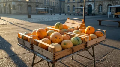 Creil : 7 tonnes de melons distribuées gratuitement aux habitants