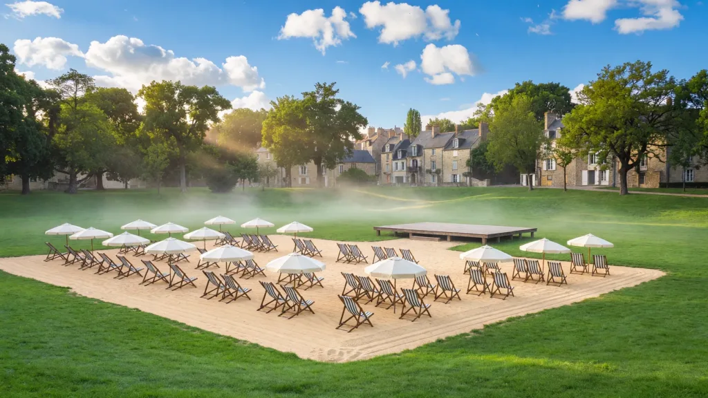 Crépy-en-Valois : fin des classes et ouverture de Crépy-Plage pour l'été