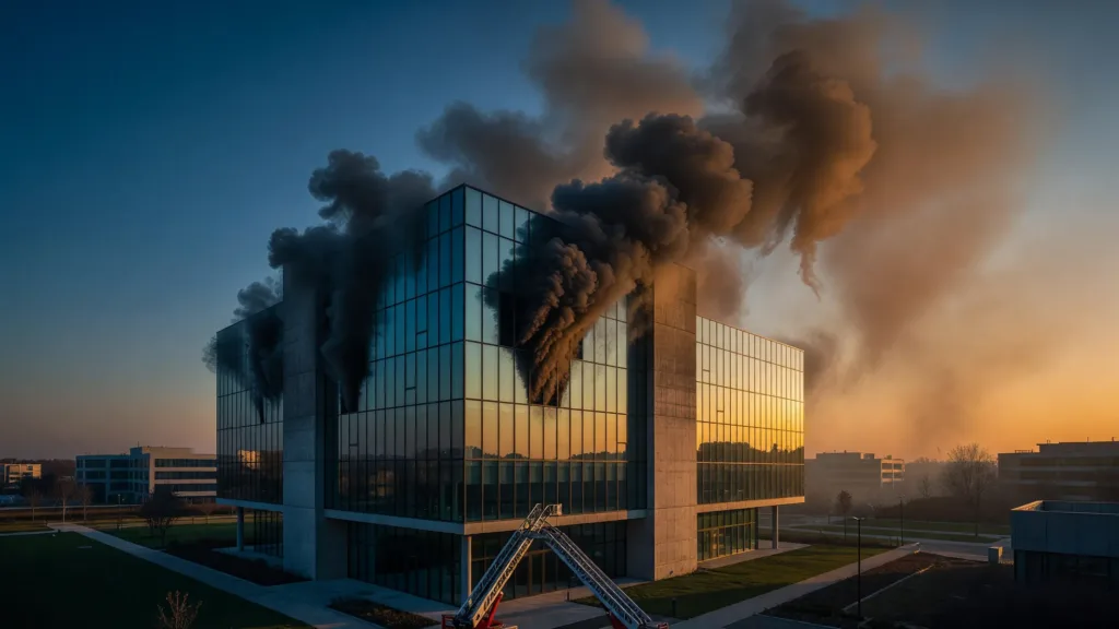 Créteil : l'incendie chez Essilor maîtrisé, aucun blessé