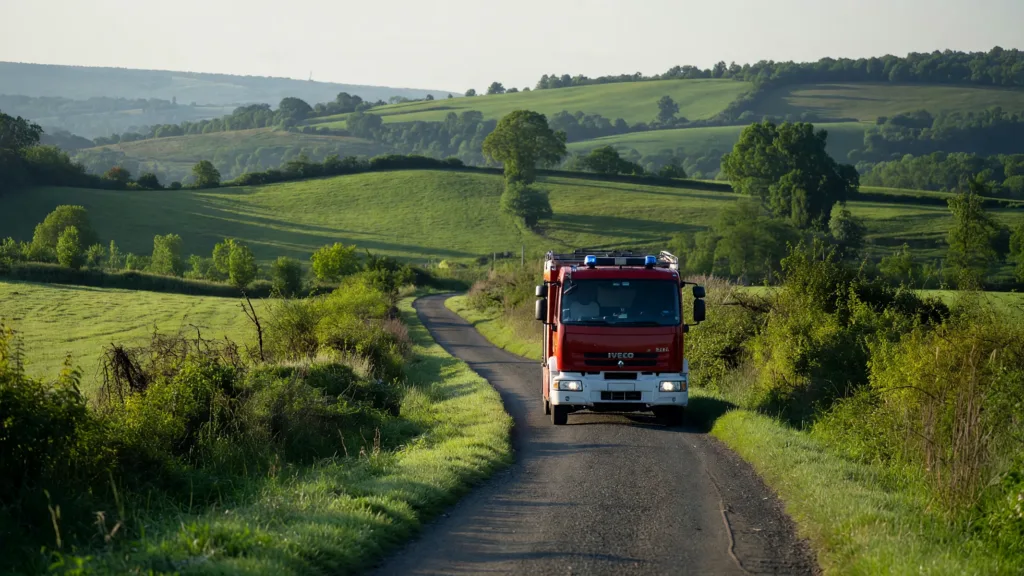 Creuse : deux feux de végétation mobilisent les pompiers dans le nord