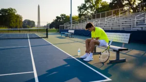 Cruz Hewitt, 17 ans, entre en scene a l&rsquo;ATP 500 de Washington face a Marcos Giron