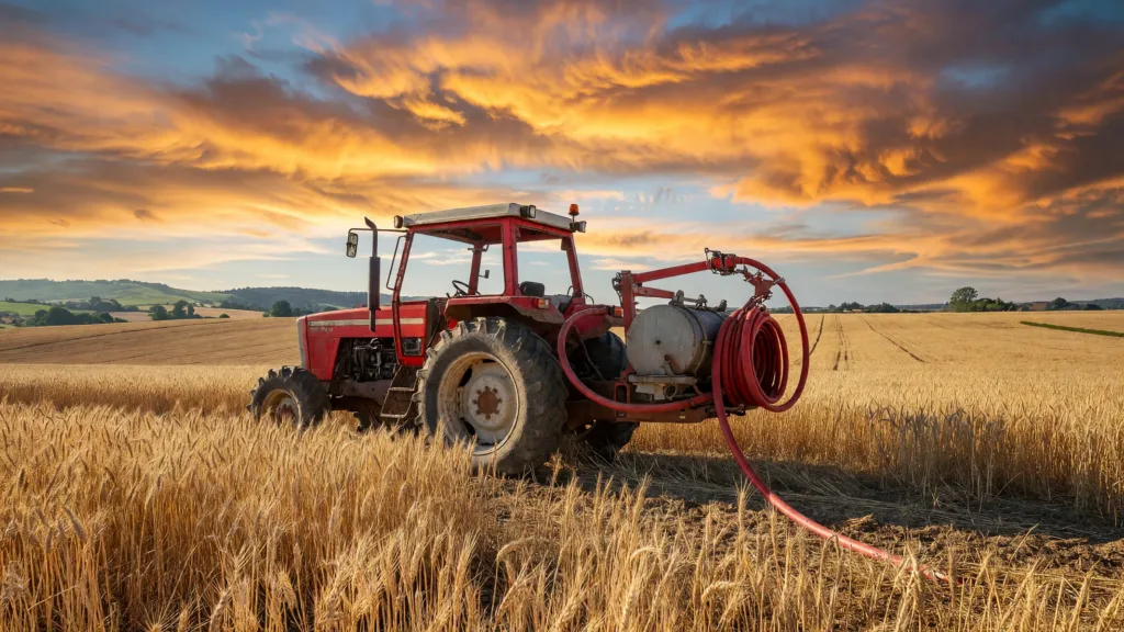 Cunelières : un agriculteur aide les pompiers à éteindre un feu de 1,5 hectare