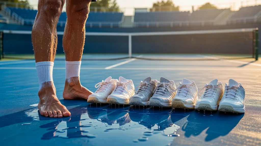 De Minaur, cinq paires de chaussures par match : « C'était brutal »