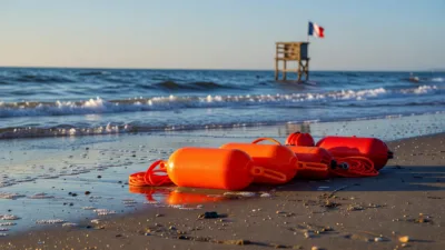 Deauville : exercice de sauvetage en mer avec CRS et pompiers