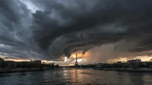 Des orages au sud de Paris après les incendies de Fontainebleau et de la Grange