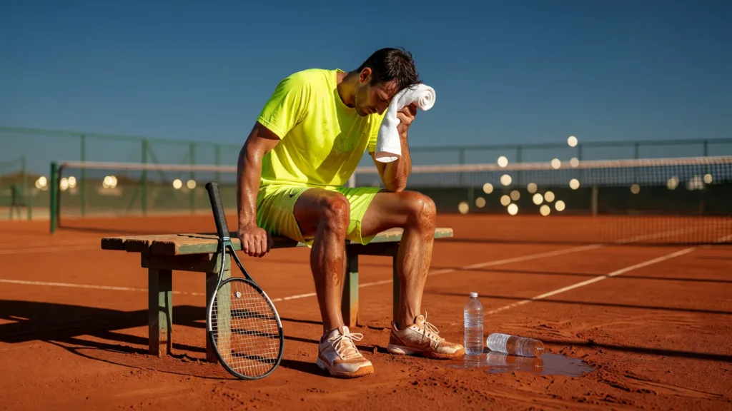 Dimitrov : le corps ne suit plus