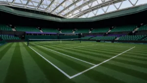 Djokovic élimine Rinderknech, dernier Français, et lui rend hommage à Wimbledon