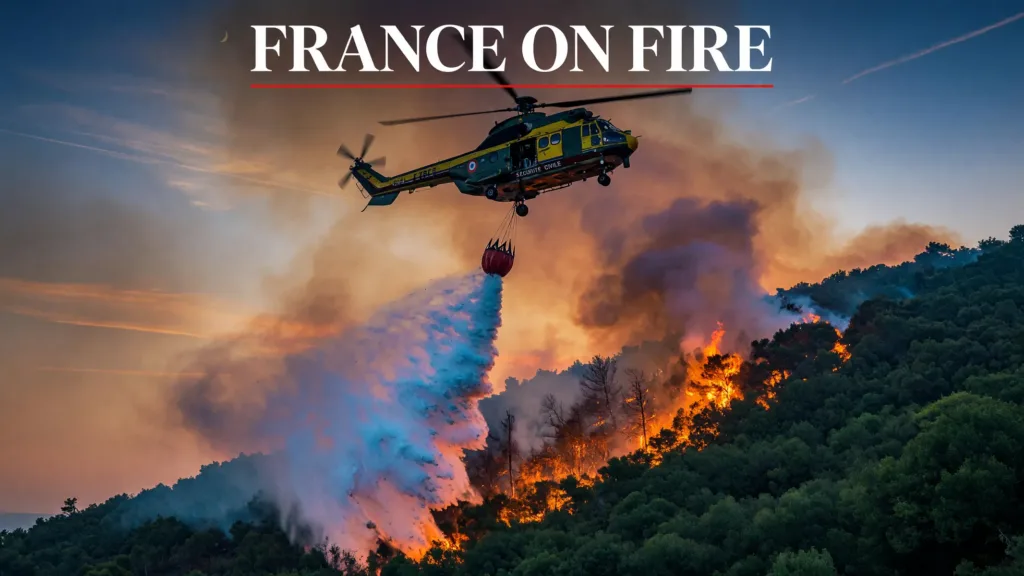 Dordogne : l'incendie de Doissat maîtrisé après 4,5 hectares brûlés