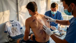 Dorian Godon autorisé à reprendre le Tour après sa chute