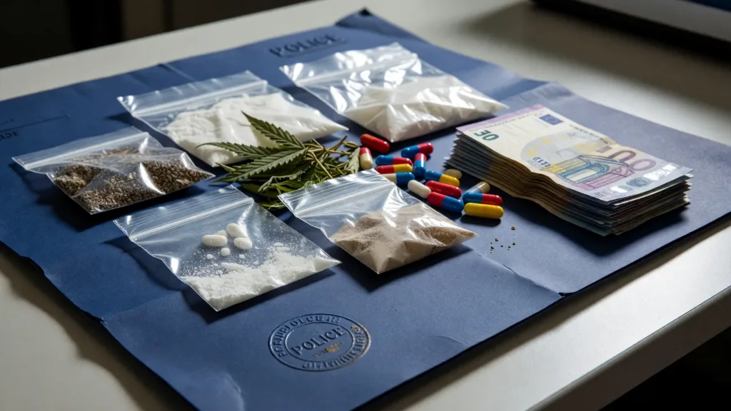 Doubs : 8 gardes à vue et plus d'un kilo de drogue saisi en 48 heures