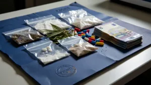 Doubs : 8 gardes à vue et plus d&rsquo;un kilo de drogue saisi en 48 heures