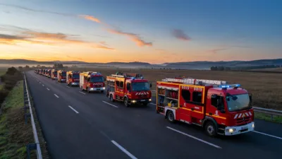 Drôme : 26 sapeurs-pompiers en renfort sur les incendies en Gironde