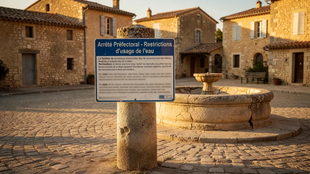 Drôme : restrictions d'eau dès le 30 juillet sur cinq secteurs