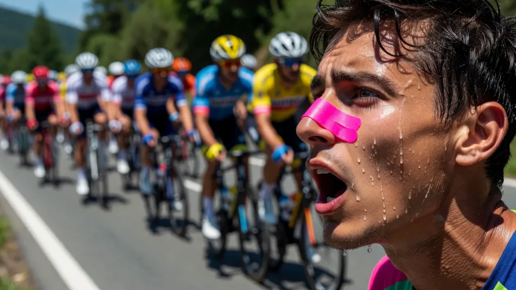 Écarteurs nasaux au Tour de France : la mode qui défie la science