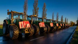 Éleveurs bloquent l&rsquo;abattoir Bigard de Venarey-les-Laumes contre la baisse des prix
