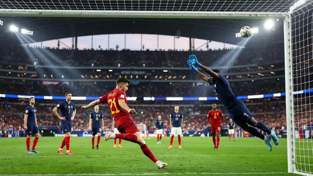 Espagne-France : Oyarzabal ouvre le score sur penalty