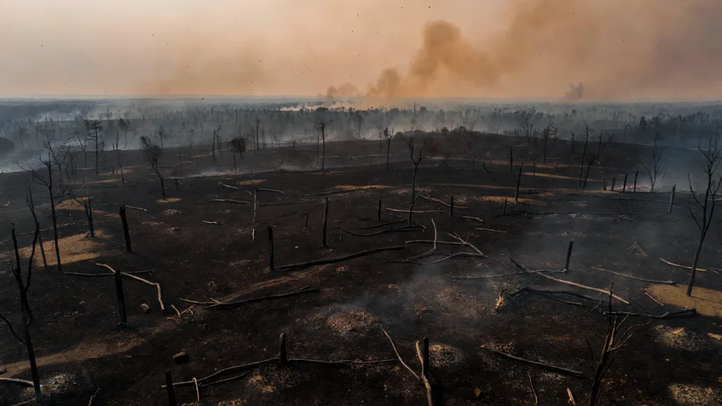 Espagne : un mégafeu historique dévore 32 000 hectares à Guadalajara
