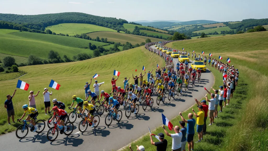 Étape 13 du Tour de France 2026 : France 2, France 3 et Eurosport diffusent Dole-Belfort ce vendredi 17 juillet