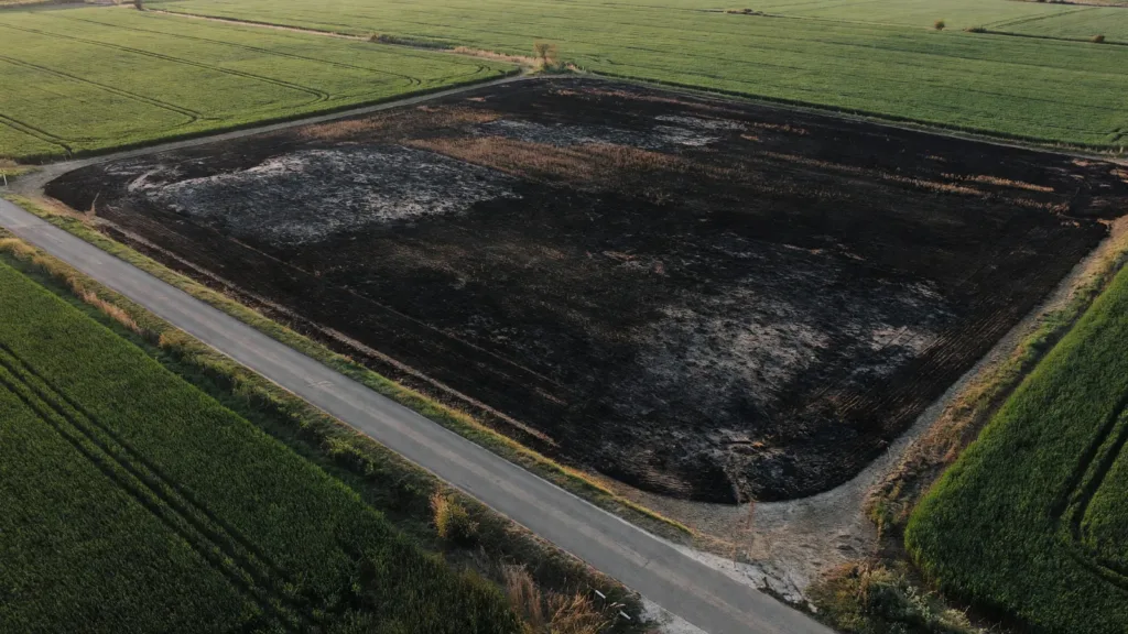 Eure : quatre hectares de culture détruits par un incendie à Vesly