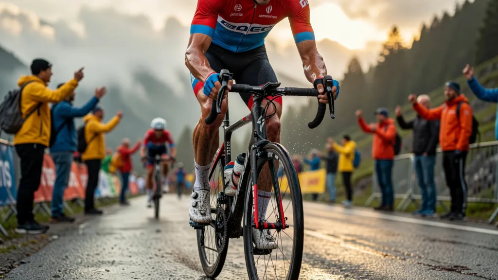 Evenepoel bat Pogačar au Plateau de Solaison