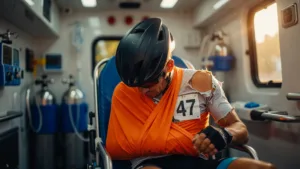 Evenepoel remporte l&rsquo;étape 15, Vingegaard abandonne sur chute