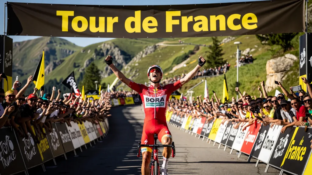 Evenepoel surprend Pogacar et s'impose au Plateau de Solaison