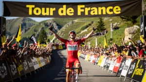 Evenepoel surprend Pogacar et s&rsquo;impose au Plateau de Solaison
