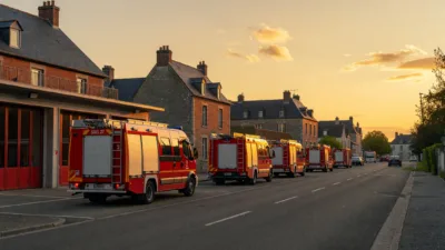 Évreux : 20 sapeurs-pompiers de l'Eure partent en relève dans les Landes