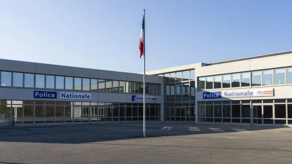 Évreux : la police rend hommage au pompier Baptiste Gerfaud-Valentin