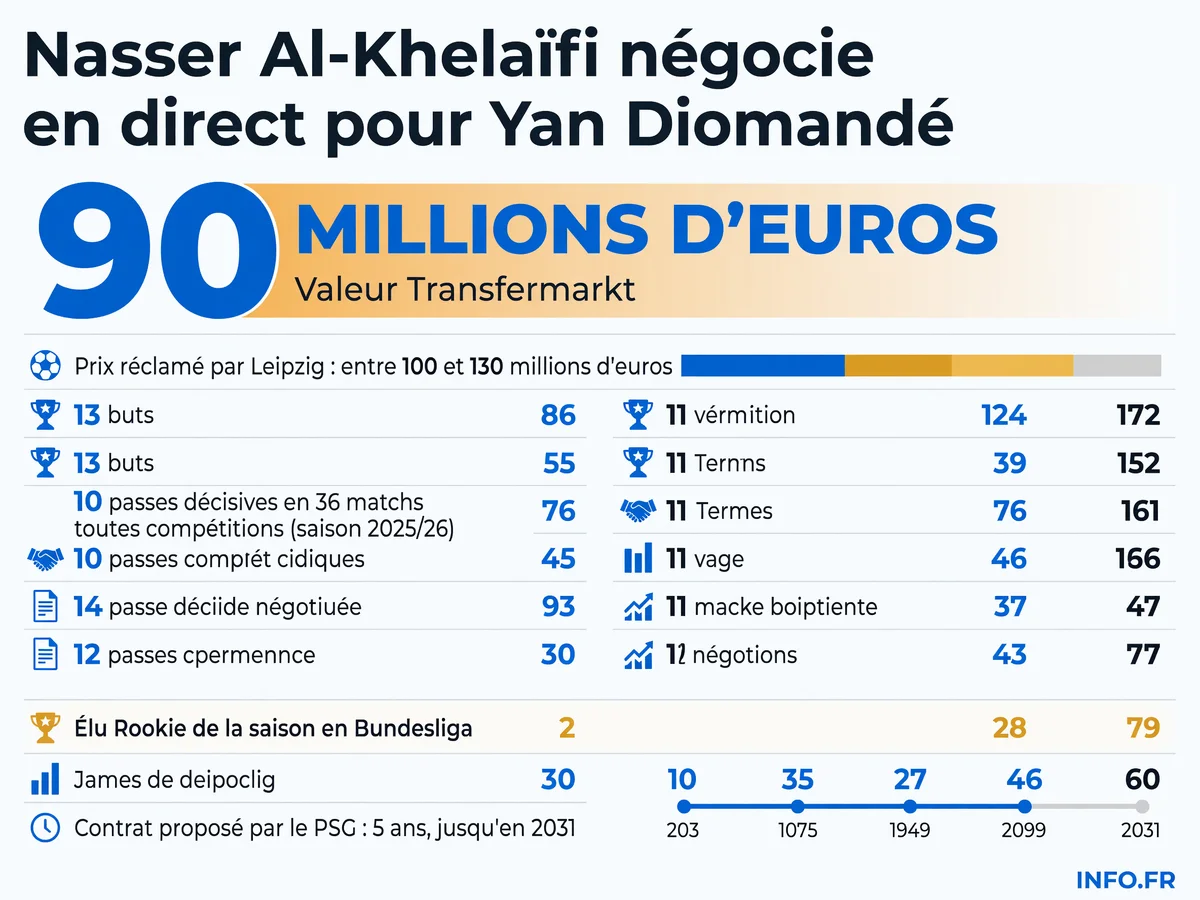 Les statistiques et le parcours de Yan Diomandé, ailier ivoirien courtisé par le PSG pour un transfert record depuis le RB Leipzig