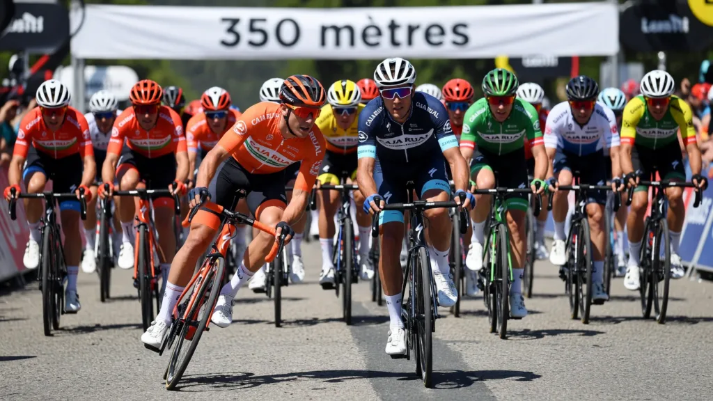 Fernando Gaviria abandonne le Tour de France 2026 après une chute violente à 350 mètres de l'arrivée