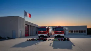 Feux de forêt : 11 pompiers de la Nièvre partis en relève dans le Sud