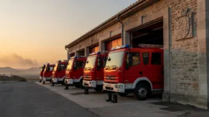 Feux de forêt : 32 sapeurs-pompiers du Tarn envoyés en renfort préventif dans l’Aude