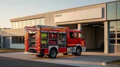 Feux de forêts : 25 pompiers de l'Essonne partent en renfort dans le Sud-Ouest