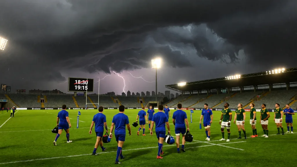 Finale du Mondial U20 retardée de 45 minutes à cause d'un orage à Tbilissi
