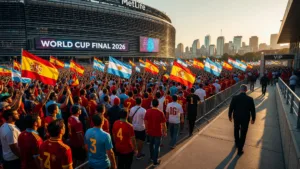 Finale Espagne-Argentine : le MetLife Stadium se prépare au choc